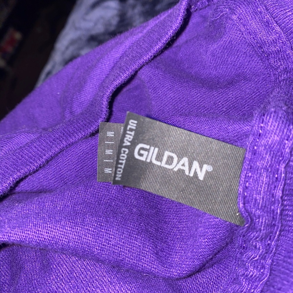 Gildan Purple Ultra Cotton T-Shirt